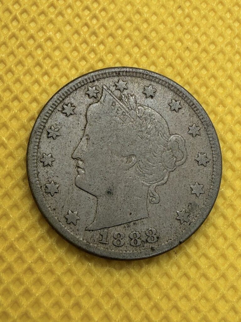 Inicio TodoPrecio.com 7 5 Centavos Cabeza de Libertad V Niquel 1888 | USA