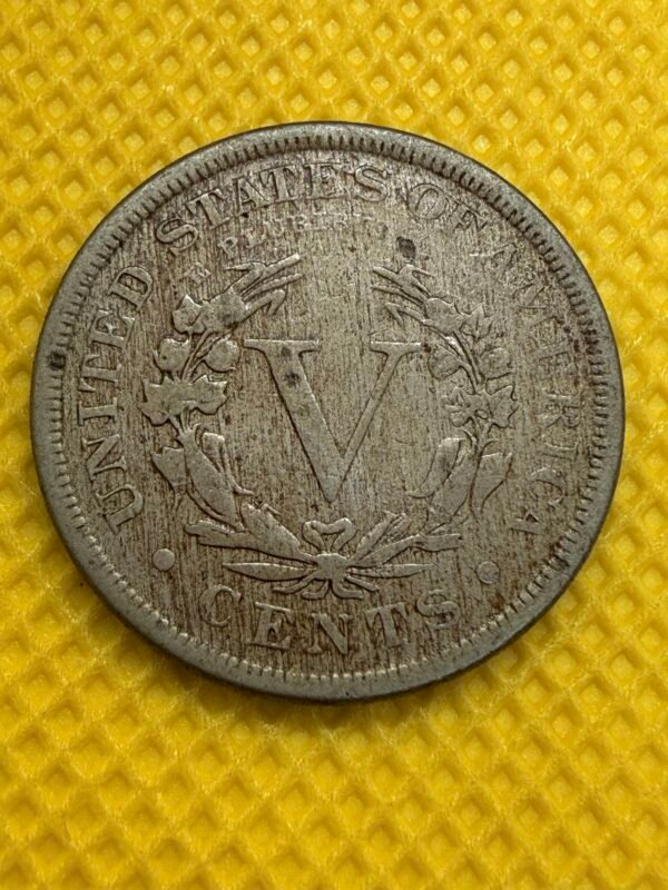 5 Centavos Cabeza de Libertad  V Niquel 1888 | USA - Image 2