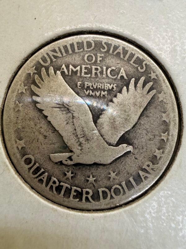 25 Centavos Libertad Parado Plata 0.900 | Usa - Image 2
