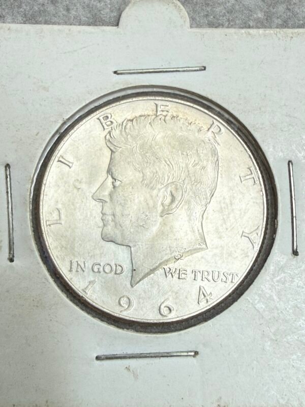 50 Centavos Dólar 1964 Kennedy Plata 0.900 JFK | Estados Unidos