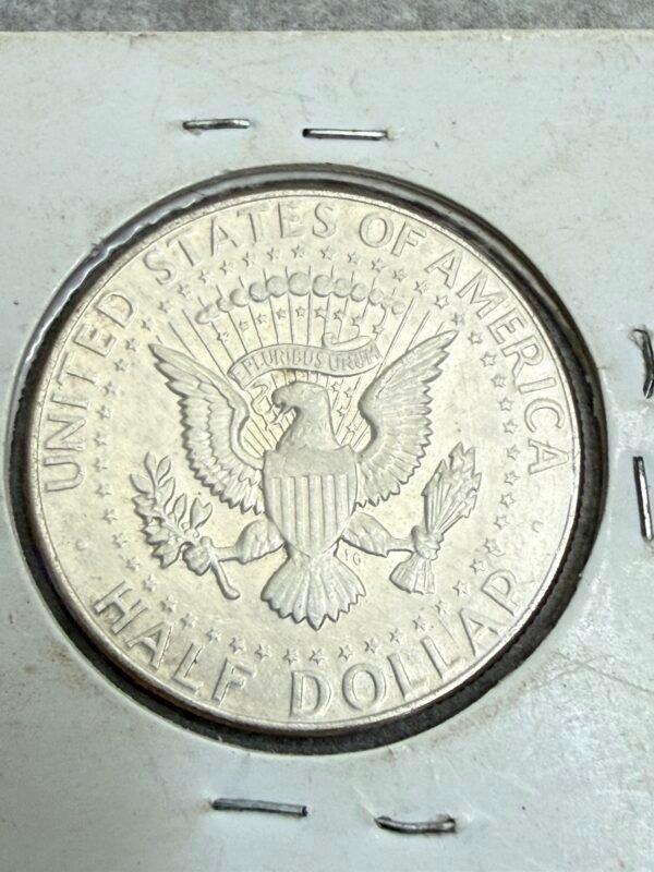 50 Centavos Dólar 1964 Kennedy Plata 0.900 JFK | Estados Unidos - Image 2