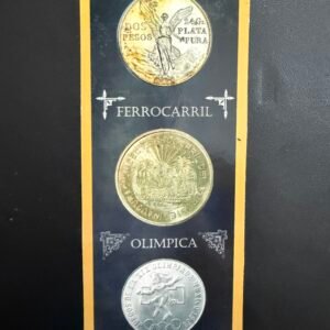 Álbum Completo Monedas Conmemorativa Plata Ángel Ferrocarril Olímpica