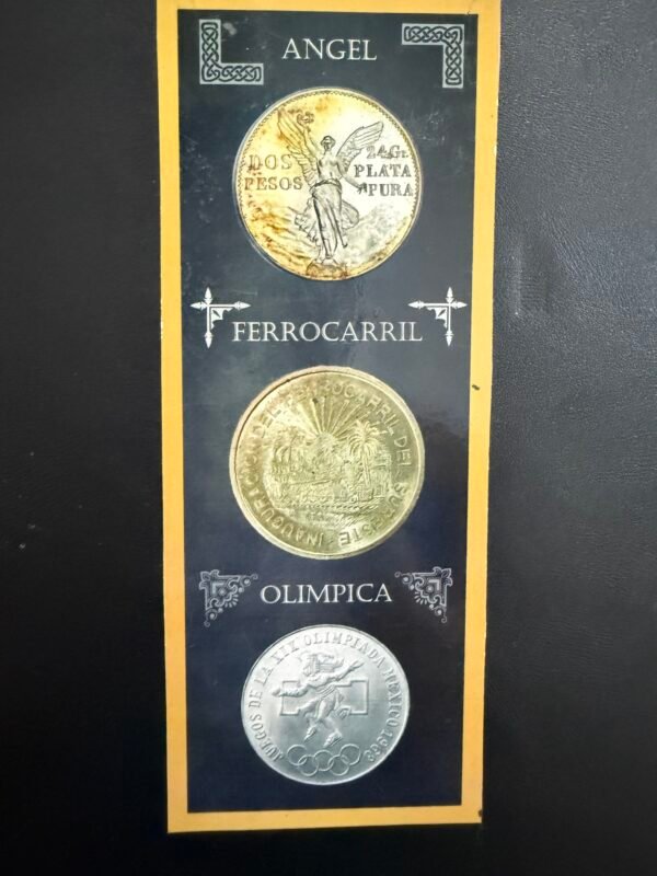 Álbum Completo Monedas Conmemorativa Plata Ángel Ferrocarril Olímpica