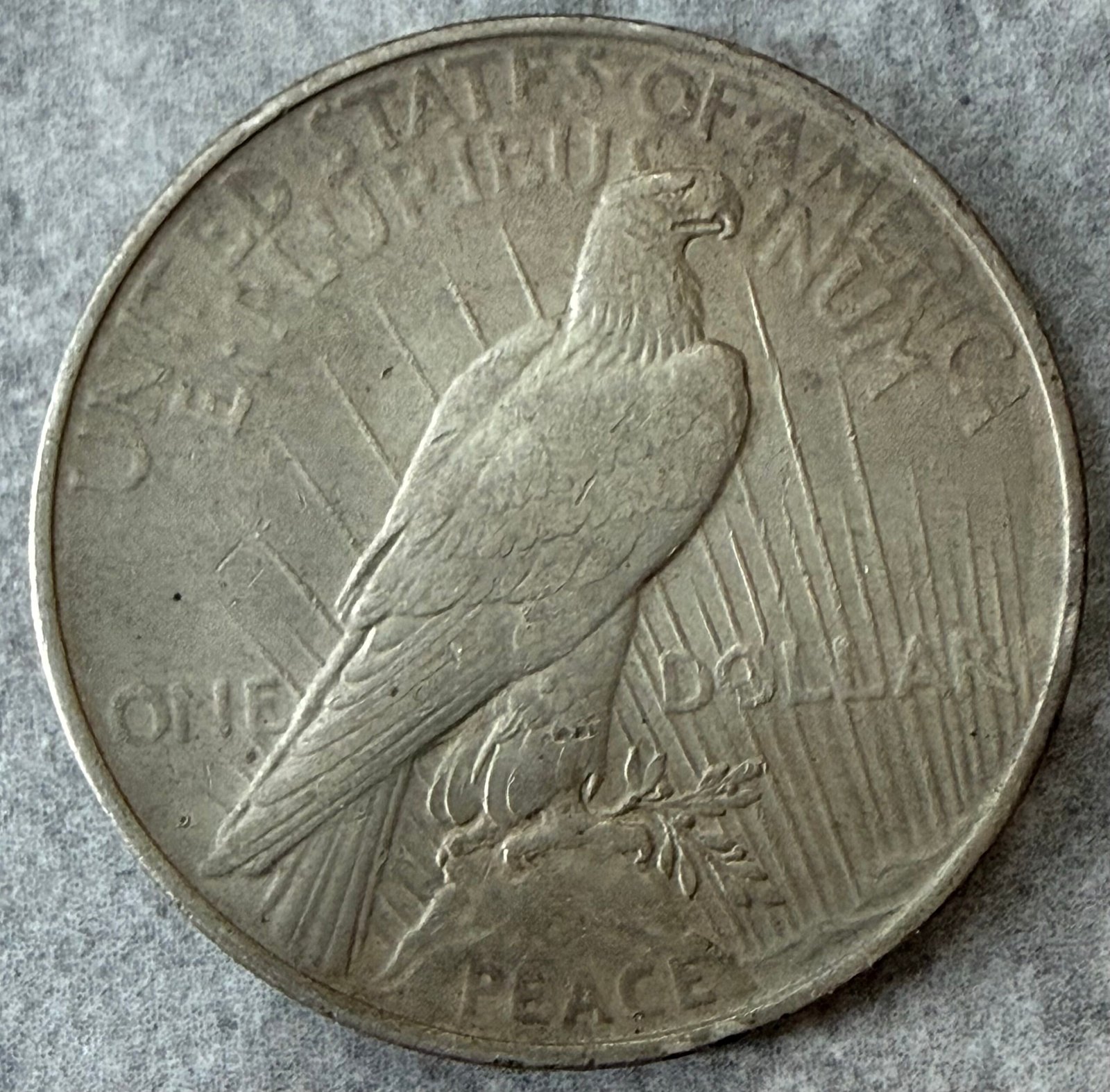 Dólar de La Paz 1927-D Plata 0.900 Rara | USA 3 Dólar de La Paz 1927-D Plata 0.900 Rara | USA - Image 3