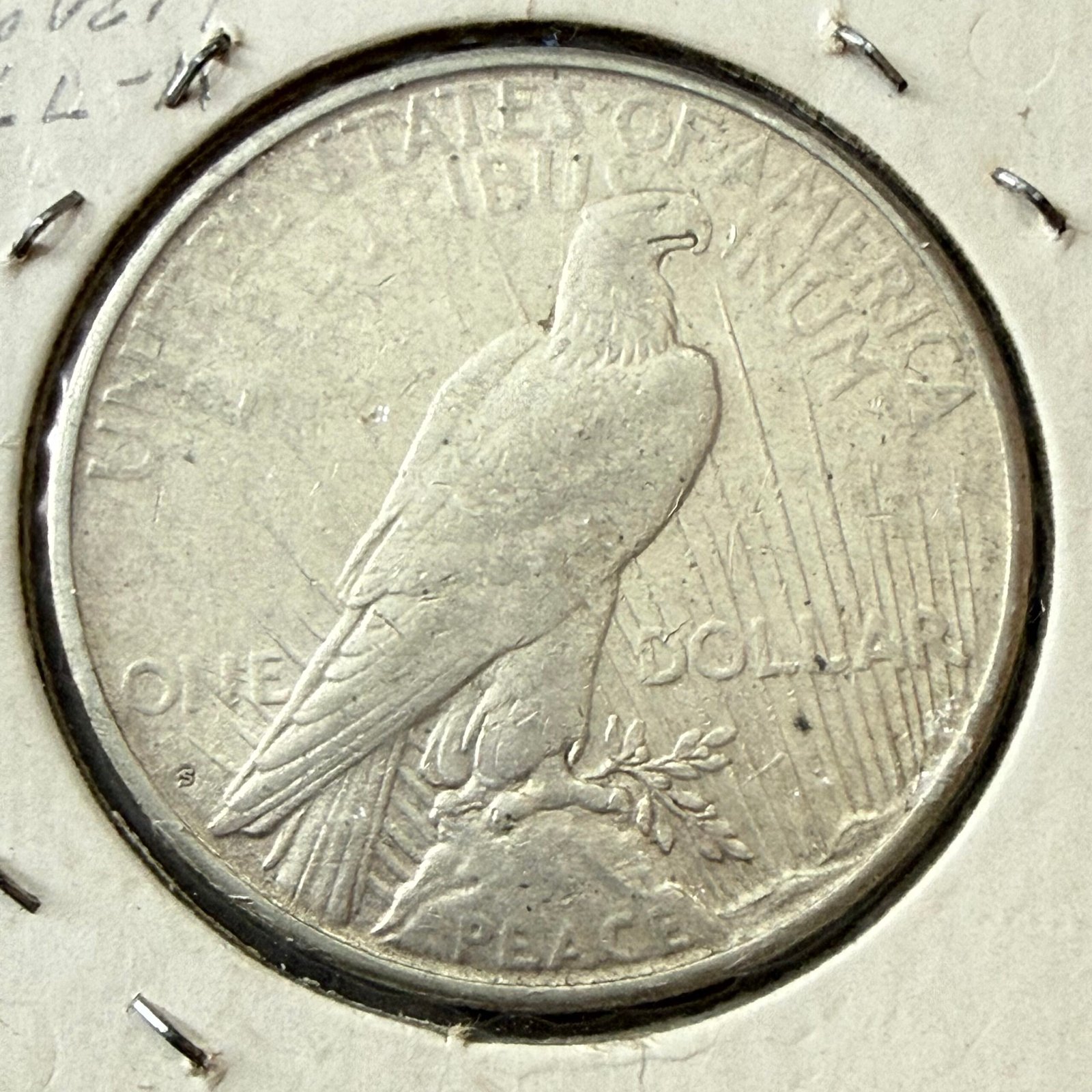 Dólar de La Paz 1925-S Plata .900 Raro | USA 2 Dólar de La Paz 1925-S Plata .900 Raro | USA - Image 2
