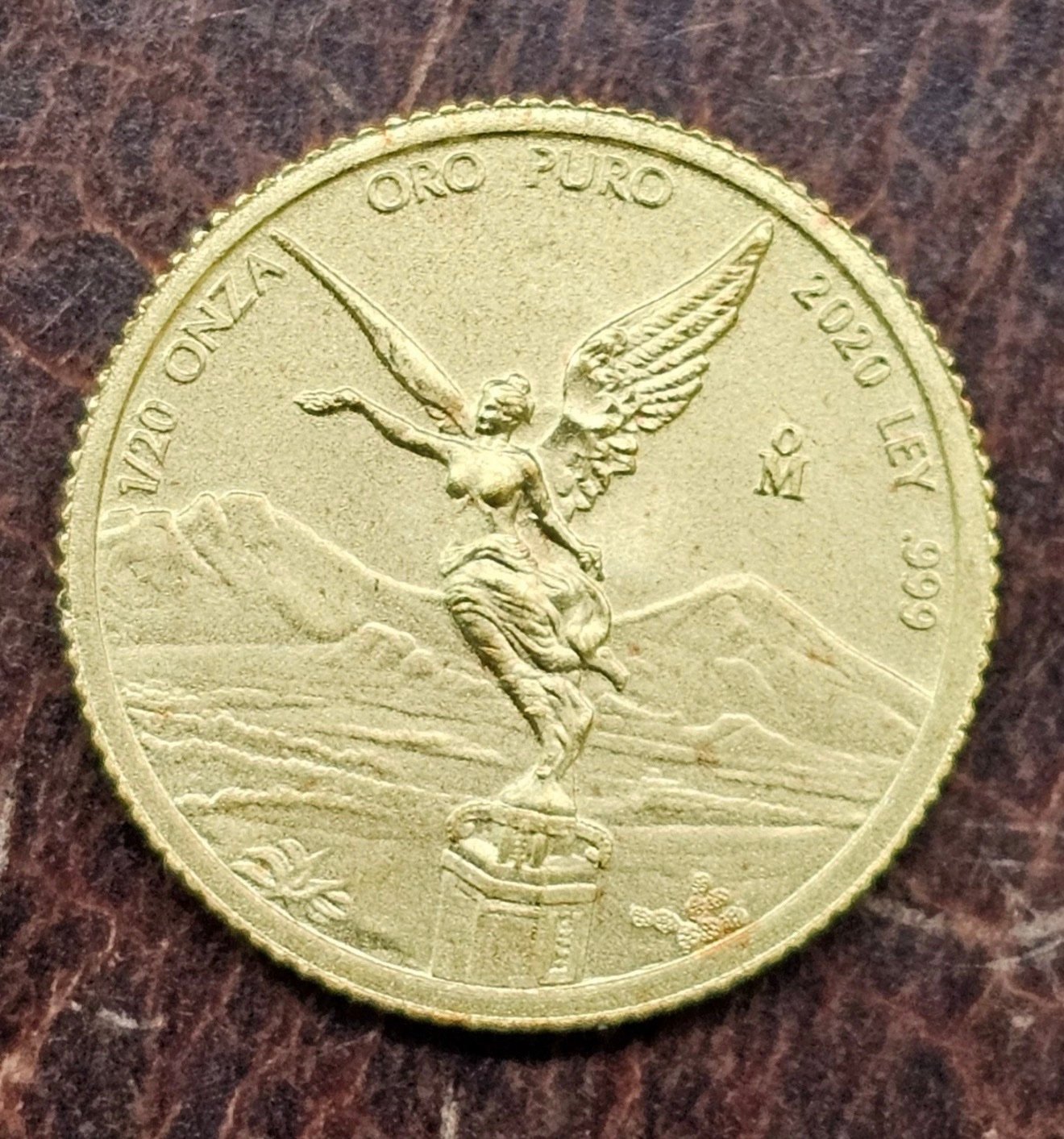 1/20 Onza Libertad Oro .999 2020 Mo. Victoria Alada 1 1/20 Onza Libertad Oro .999 2020 Mo. Victoria Alada