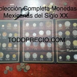 Colección Completa Monedas Mexicanas del Siglo XX