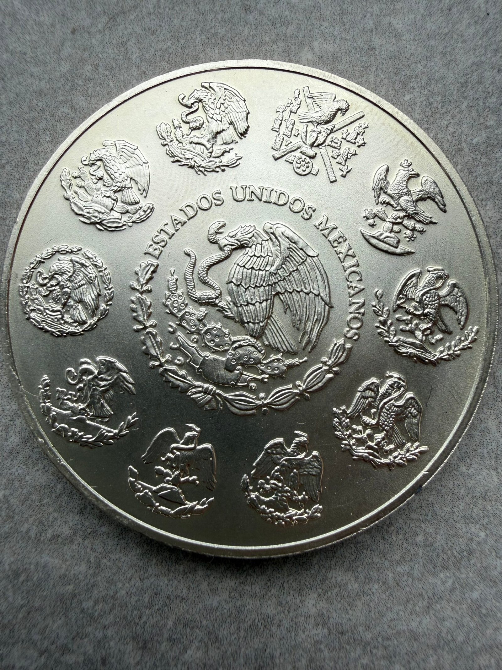 2 Onzas Libertad 1997 Plata Pura .999 Satín Mo. | México 2 2 Onzas Libertad 1997 Plata Pura .999 Satín Mo. | México - Image 2