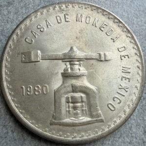 Onza Troy 1980/9 Plata .925 Sobre fecha | Rara