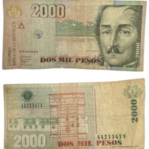 Billete de 2000 Pesos 2010 | Colombia
