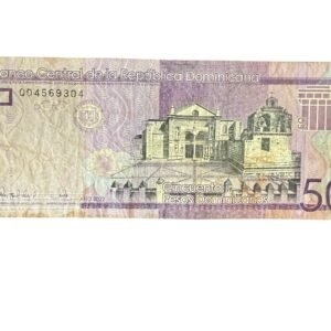 Billete de 50 Pesos Dominicanos 2022 Caribe | República Dominicana