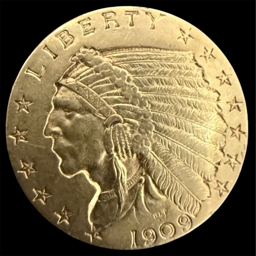 Inicio TodoPrecio.com 46 2.5 Dólares Oro Cabeza de Indio 1909 | USA