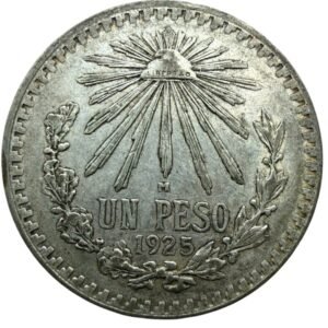 Peso Resplandor 1925 Plata 0.720 | Fecha Escasa
