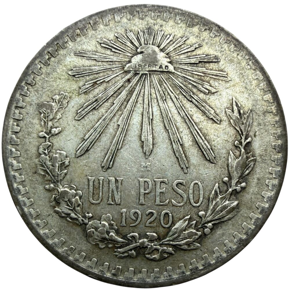 Inicio TodoPrecio.com 34 $1 Peso Resplandor 1920 Plata 0.720 | Fecha Baja