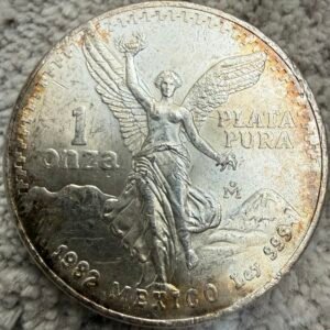 Onza Libertad Gordita 1982 Plata Pura .999 | Primera Fecha