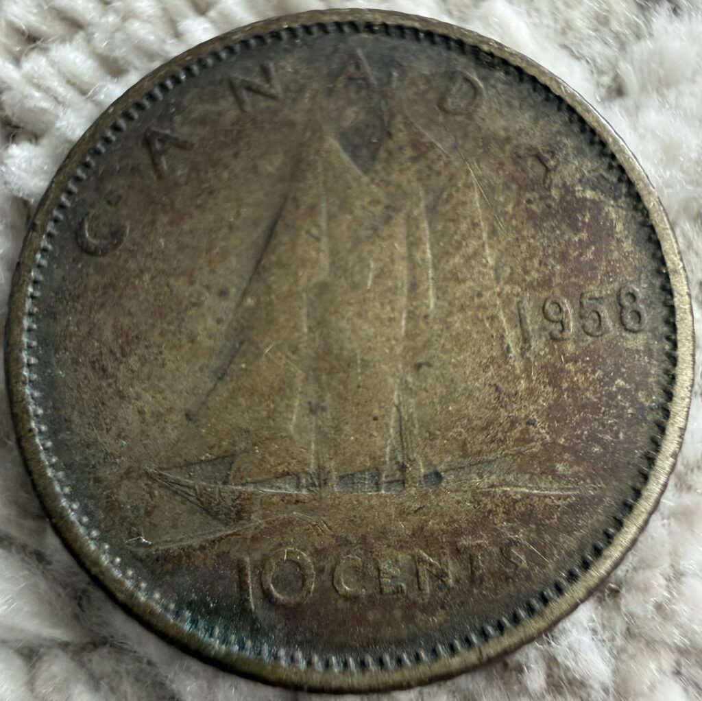 Inicio TodoPrecio.com 3 10 Centavos 1958 Elizabeth ll Plata 0.800 | Canadá