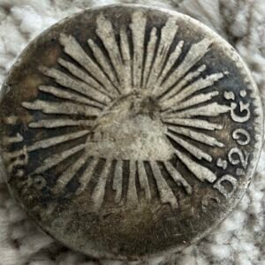 1 Real Mo. Segunda República Mexicana Plata 0.900