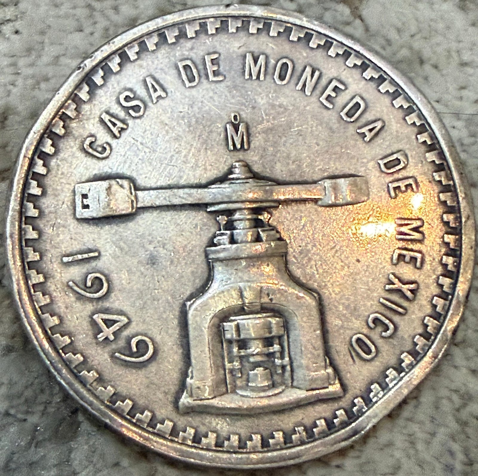 Onza Troy 1949 Plata | Primera Fecha 1 Onza Troy 1949 Plata | Primera Fecha