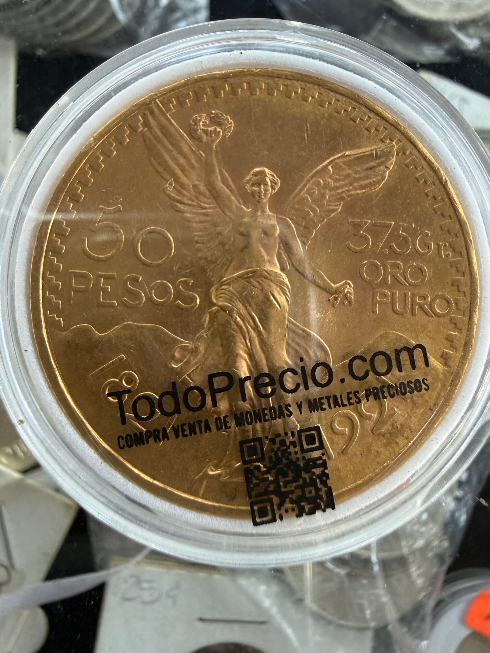 50 Pesos Centenario 1921 Oro Puro Ley 0.900 | Primera Fecha 12 50 Pesos Centenario 1921 Oro Puro Ley 0.900 | Primera Fecha - Image 12