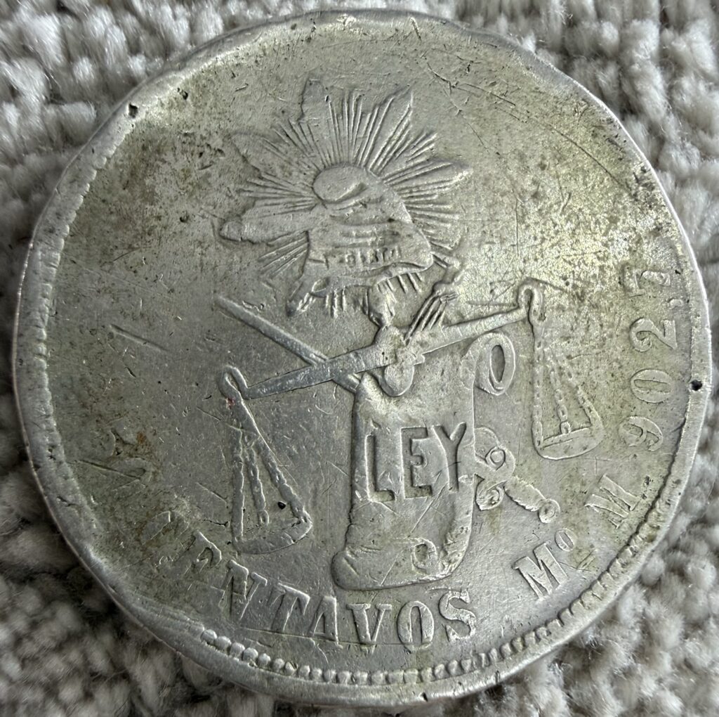 Inicio TodoPrecio.com 38 50 Centavos Balanza 1884/3 Mo. M Plata