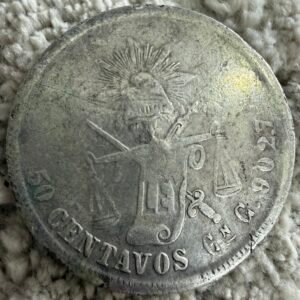 50 Centavos Balanza Cn G 1882