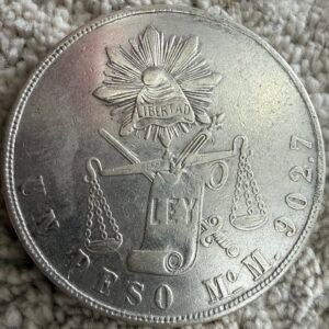 Peso Balanza 1871 Mo. M Plata 0.902,7