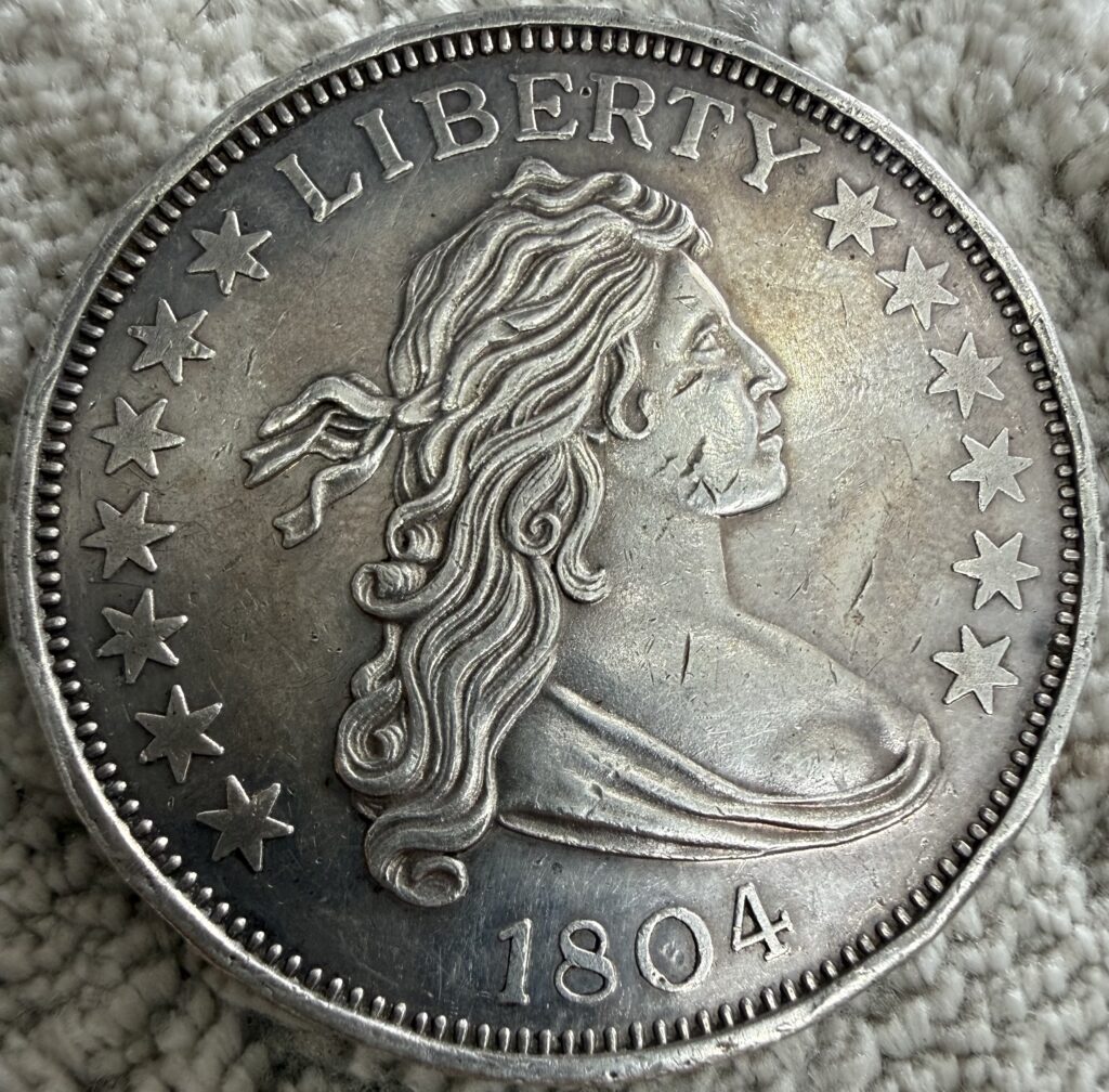 Inicio TodoPrecio.com 44 2 Onzas de Plata Pura .999 Tributo Dólar 1804 | USA