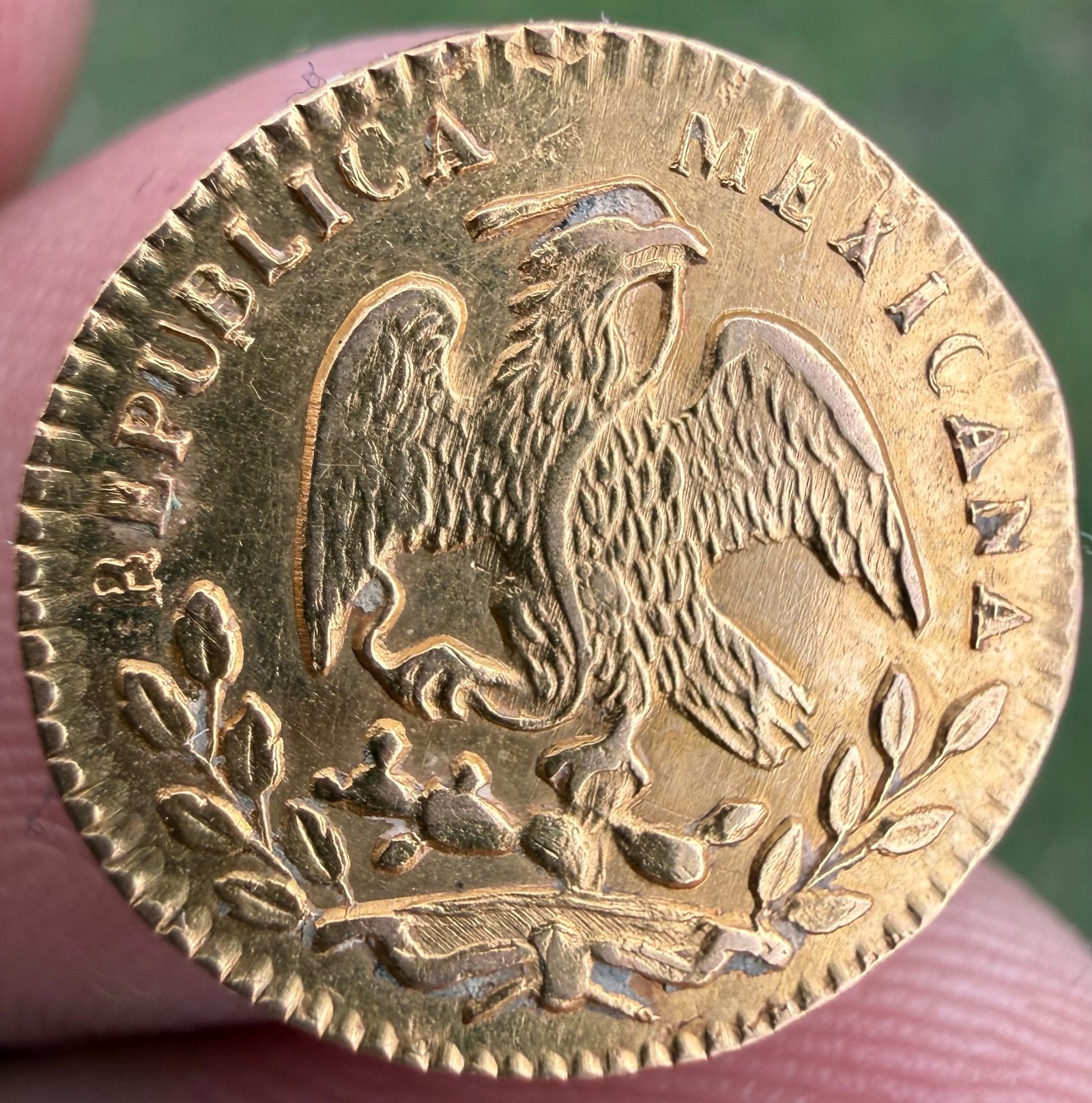 1/2 Medio Escudo 🛡️ Oro 1861 CH Mo. México | La libertad en la ley 12 1/2 Medio Escudo 🛡️ Oro 1861 CH Mo. México | La libertad en la ley - Image 12