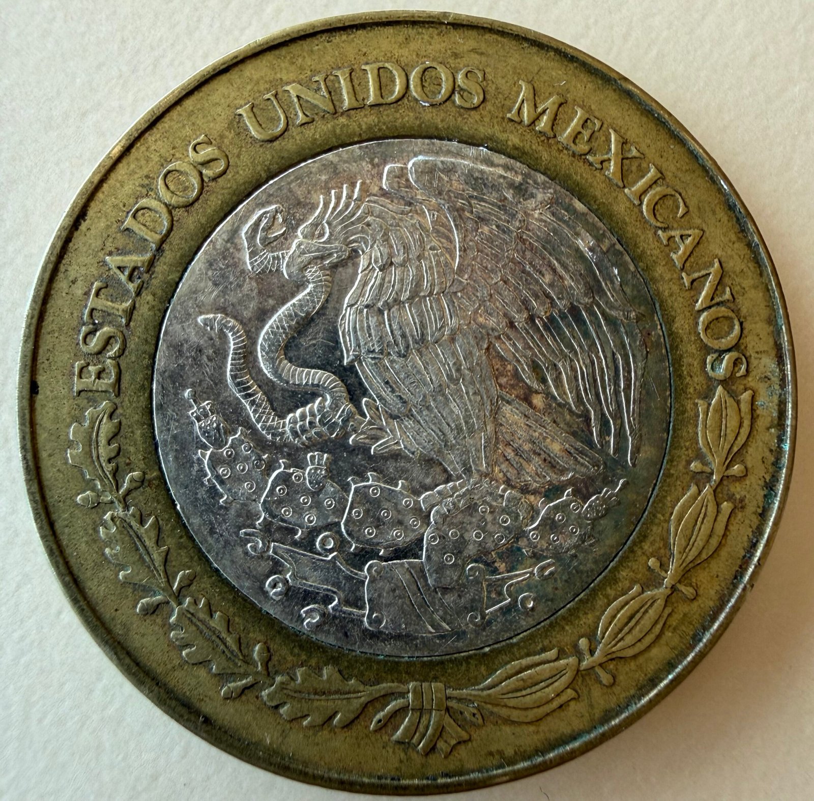 100 Pesos Sinaloa 2004 Bimetalica Plata | Primera Fase 2 100 Pesos Sinaloa 2004 Bimetalica Plata | Primera Fase - Image 2