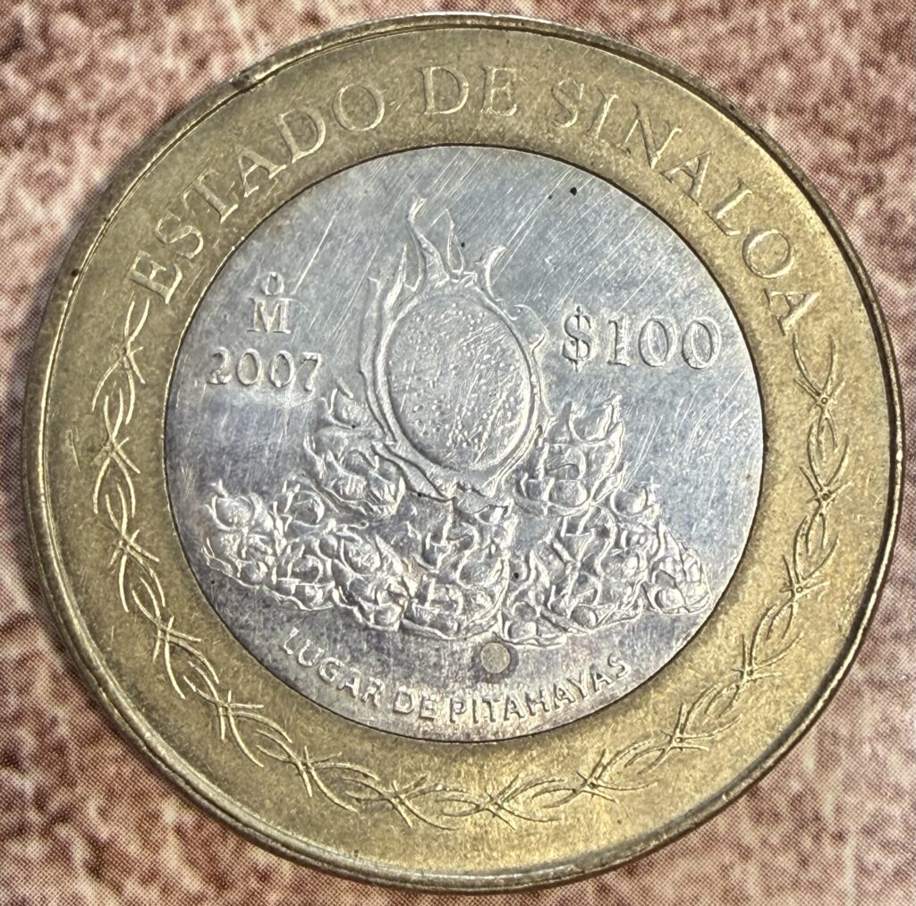 Inicio TodoPrecio.com 11 100 Pesos Sinaloa 2007 Bimetalica Plata | Segunda Fase
