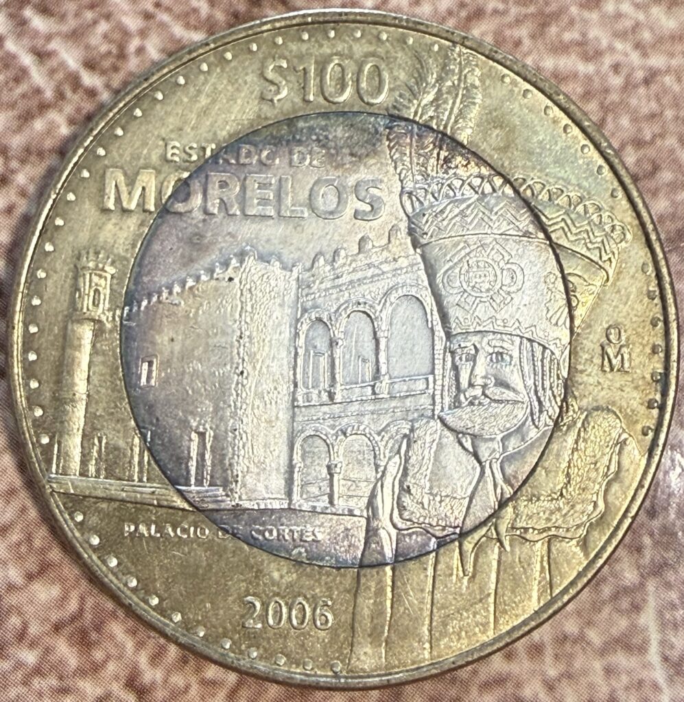 Inicio TodoPrecio.com 10 100 Pesos Morelos 2006 Bimetalica Plata | Segunda Fase