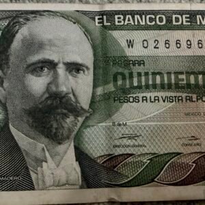 Billete 500 Pesos Francisco I. Madero 1982