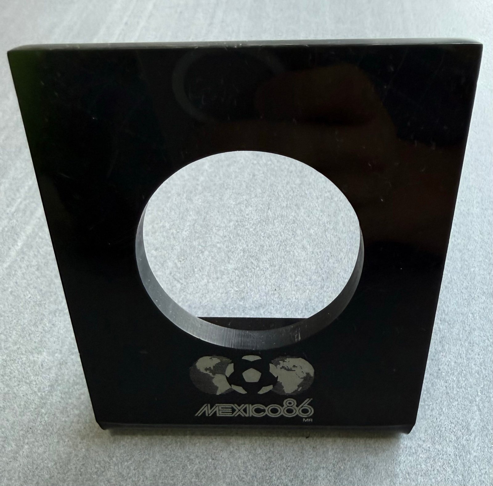 Exhibidor Auténtico 2 Onzas 200 Pesos Plata 1986 Mundial 1 Exhibidor Auténtico 2 Onzas 200 Pesos Plata 1986 Mundial