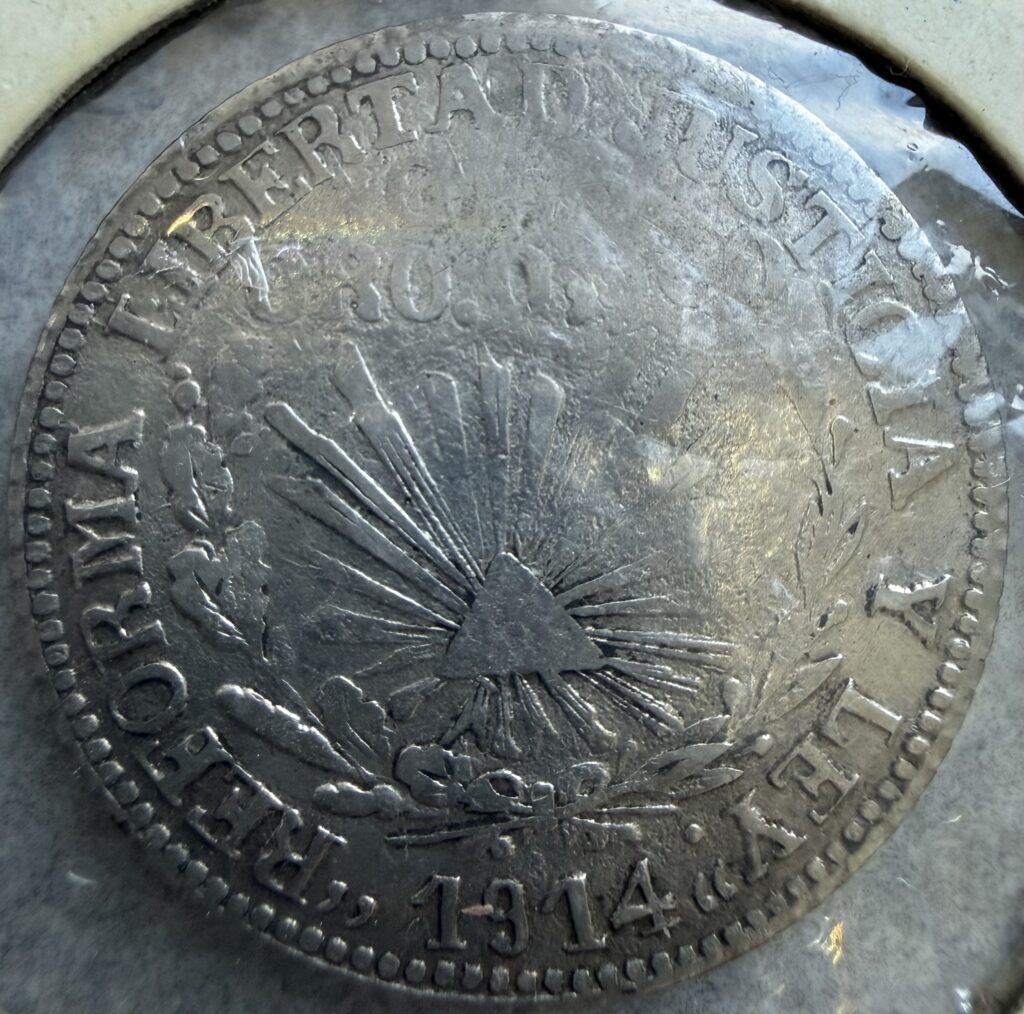 Inicio TodoPrecio.com 45 1 Peso Guerrero 1914 Electrum Oro 0,300 | Revolución Mexicana