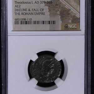 Imperio Romano de Oriente - Teodosio I d.C. 379-395 AC Declive & Caída - NGC