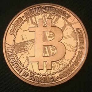 1 Oz. Cobre .999 Bitcoin