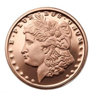 1 Oz Cobre .999 Dólar Morgan USA