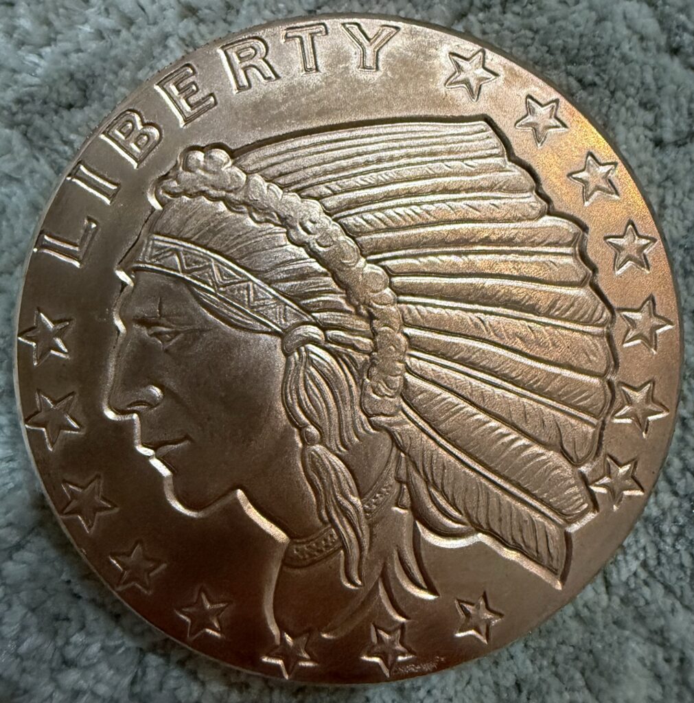 Inicio TodoPrecio.com 37 5 Oz Cobre 999 $5 Dólares Indian Head