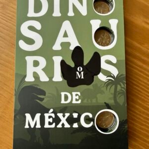Set Álbum de Dinosaurios de México | Edición Latón
