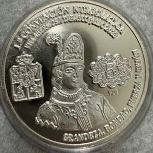 1ra Convención de Numismatica de Tabasco 2023 Plata .925