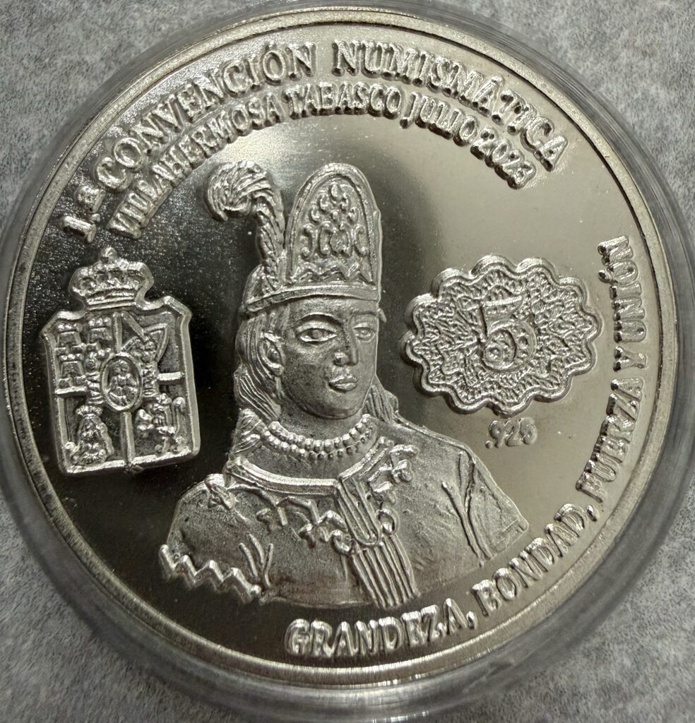 Inicio TodoPrecio.com 13 1ra Convención de Numismatica de Tabasco 2023 Plata .925