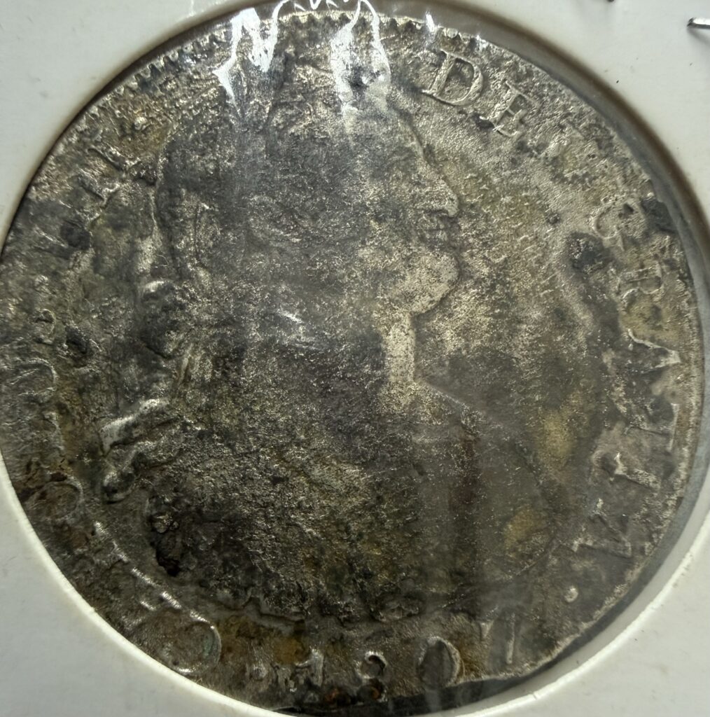 Inicio TodoPrecio.com 8 8 Reales Carolus llll 1802 México Plata | Recuperación Marina Coral