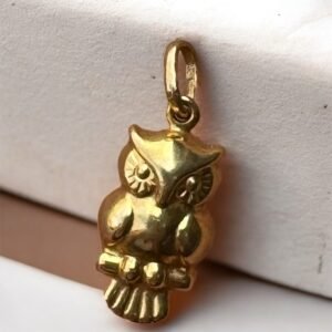 Dije de Oro 14K Búho