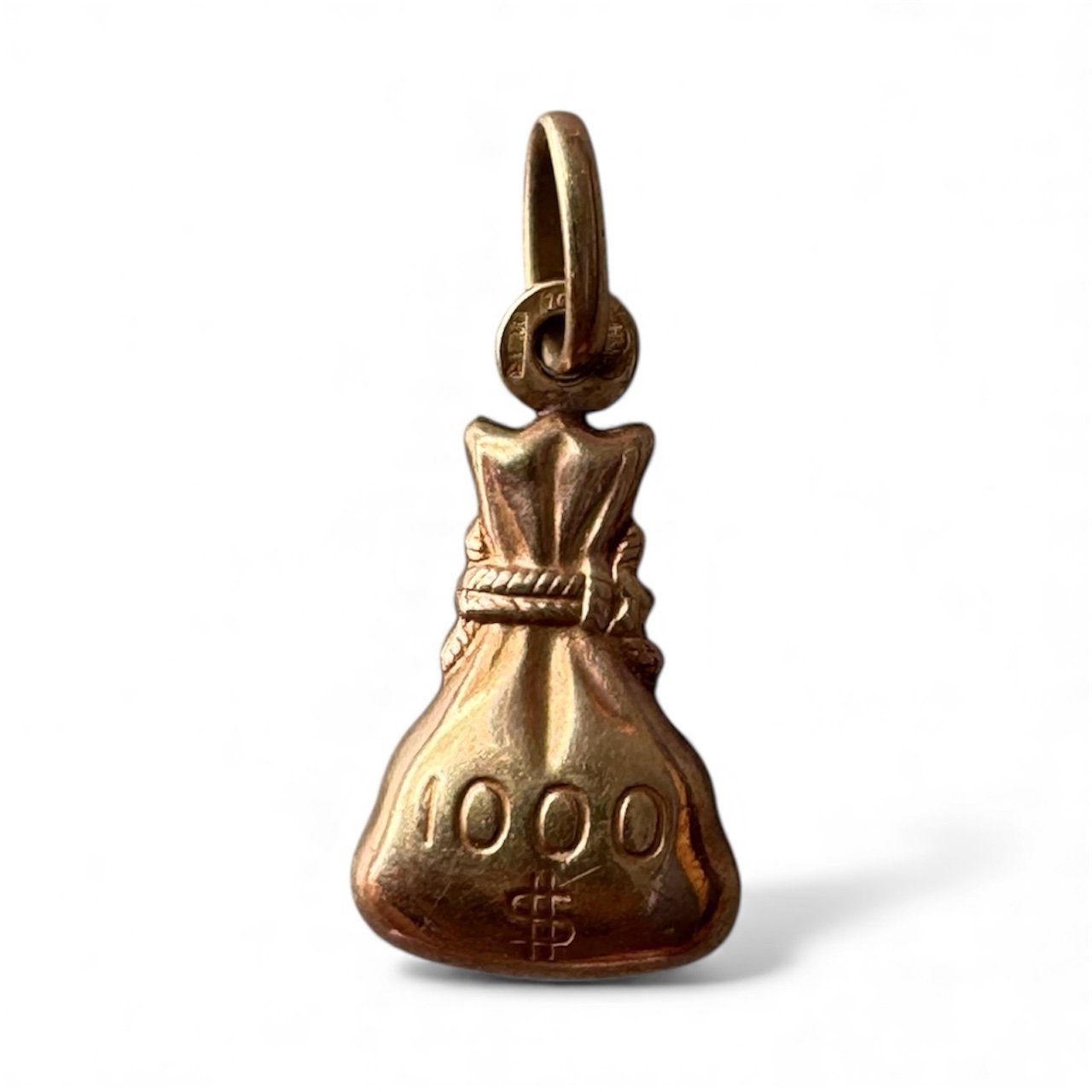 Dije de Bolsa de Saco de $1000 Dólares | Oro 10K 4 Dije de Bolsa de Saco de $1000 Dólares | Oro 10K - Image 4