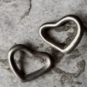 Aretes de Plata Esterlina .925 Corazón