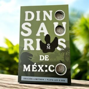 Set Álbum de Dinosaurios de México | Edición Limitada Plata 0.999 Mo.
