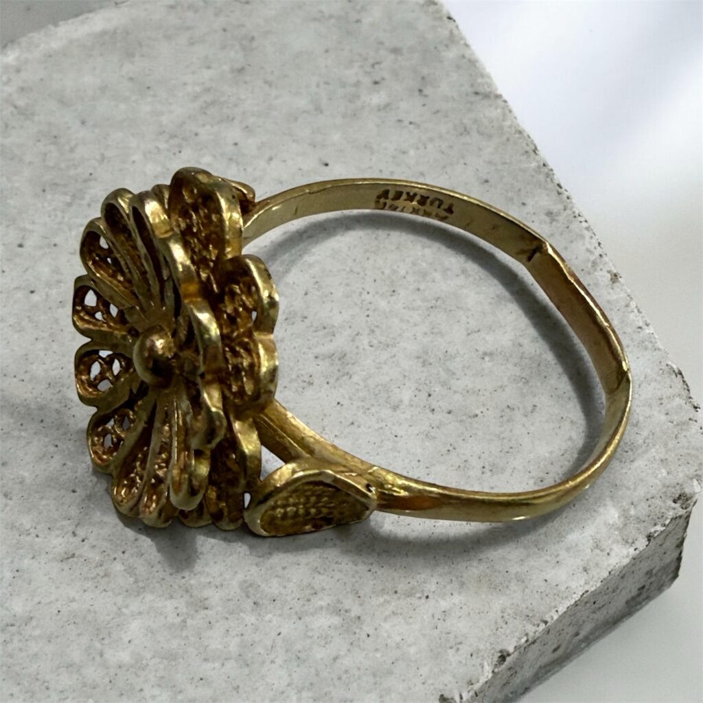 Inicio TodoPrecio.com 24 Anillo de Oro 14k Florar Turquía
