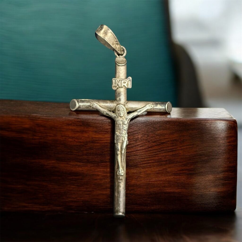 Inicio TodoPrecio.com 2 Dije Cruz Cristo Santo Plata .925 7cm x 4cm