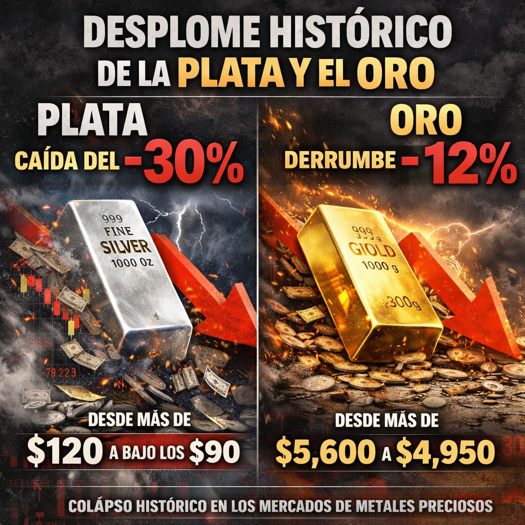 ‼️ El desplome de la plata y el oro este 30 de enero de 2026 2 f1f96df0 a1ef 4185 b8c2 3434c4c60ff4