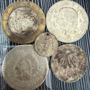 Lote Ahorro y Colección Monedas Mixtas Plata